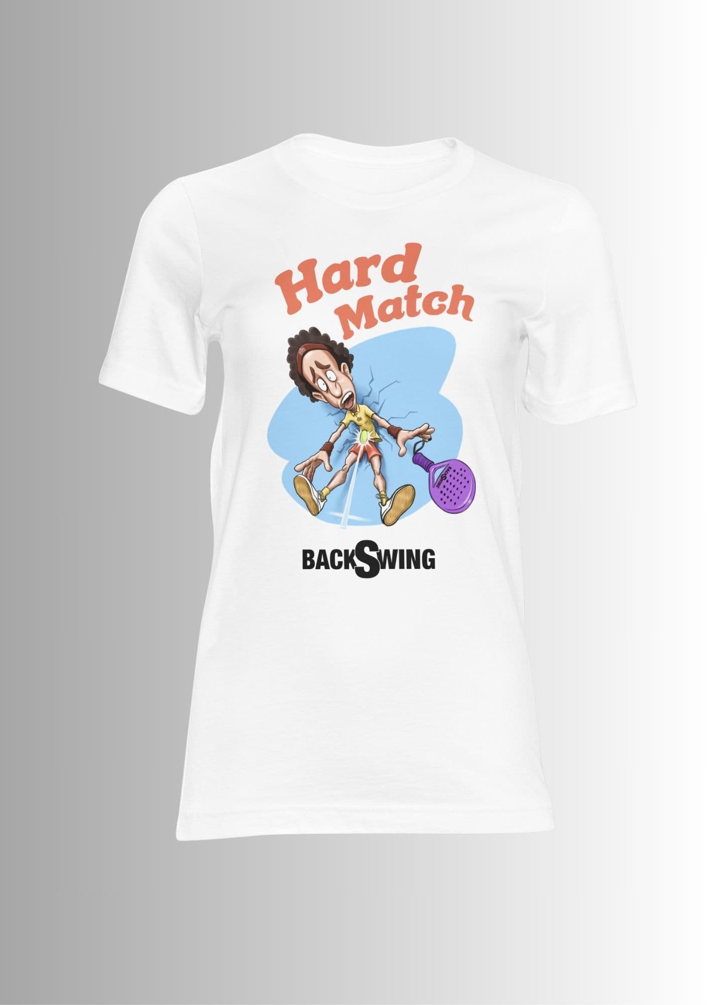 DNEW1 - Hard Match - M - Camiseta - FNEW1 - Hard Match - M – Camiseta en color Blanco DNEW1 - Hard Match - M - Camiseta - FNEW1 - Hard Match - M – Camiseta en color Blanco - Vista frontal