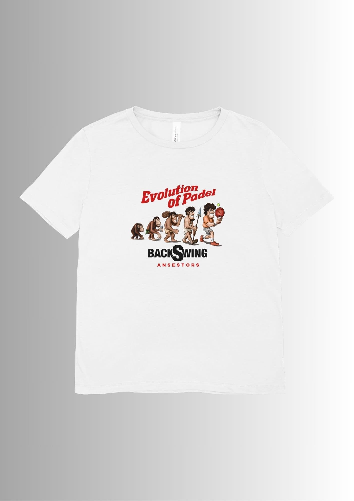 DNEW3 – Evolution of Padel - Unisex Niños - Camiseta - FNEW1 - Evolution of Padel - Niña – Camiseta en color Blanco DNEW3 – Evolution of Padel - Unisex Niños - Camiseta - FNEW1 - Evolution of Padel - Niña – Camiseta en color Blanco - Camiseta de diseño