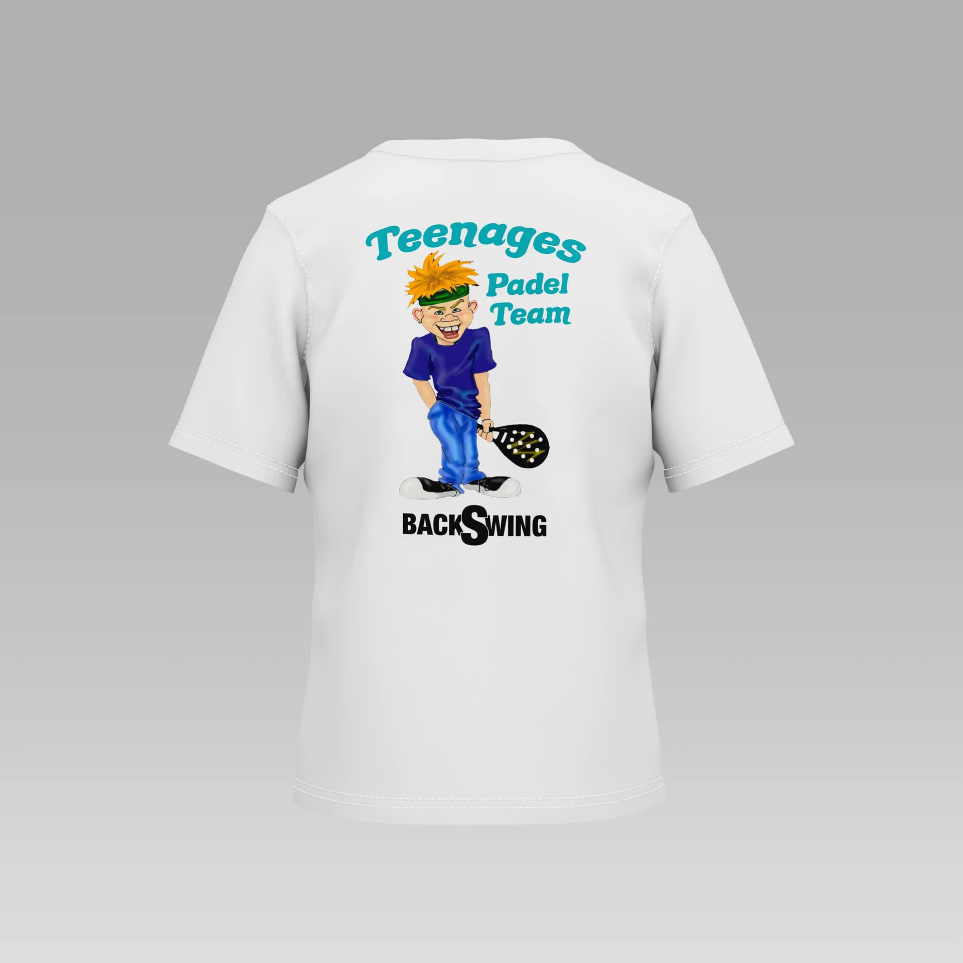 FA - Teenages - Niño - Camiseta -Blanco-front FA - Teenages - Niño - Camiseta -Blanco-front