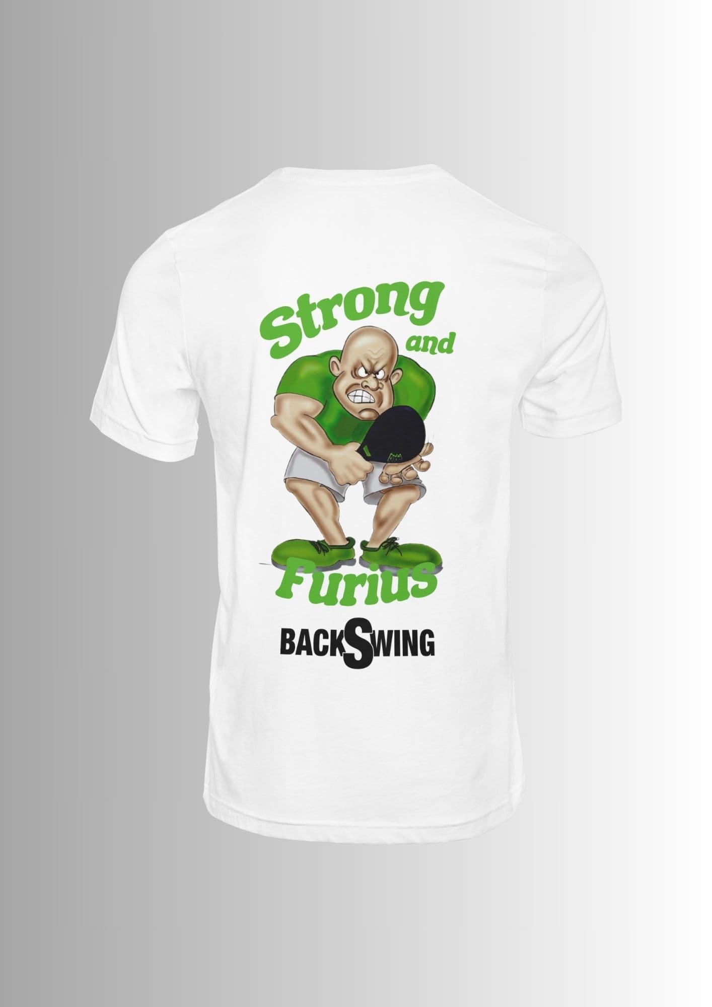 D3 - Strong and Furius - H - Camiseta - FA - Strong and Furius - H - Camiseta en color Blanco D3 - Strong and Furius - H - Camiseta - FA - Strong and Furius - H - Camiseta en color Blanco - Vista trasera